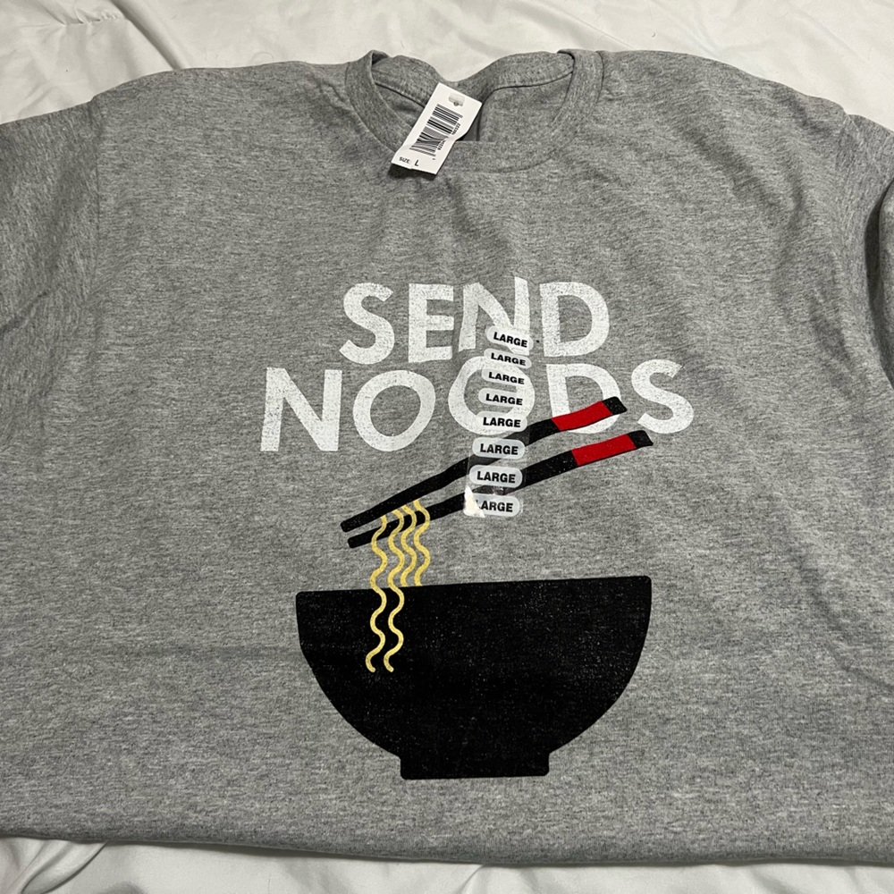 New men’s graphic tee